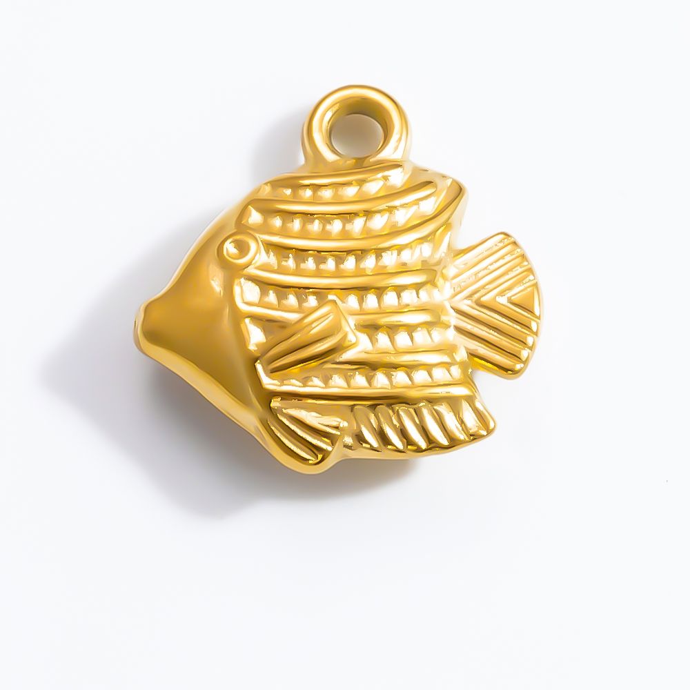 small gold fish charm