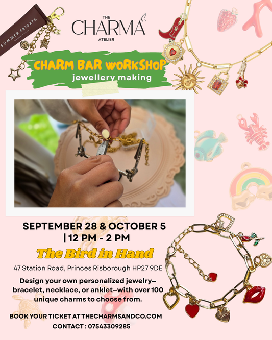 Charm Bar Workshop - The Bird in Hand Princes Risborough | October 5