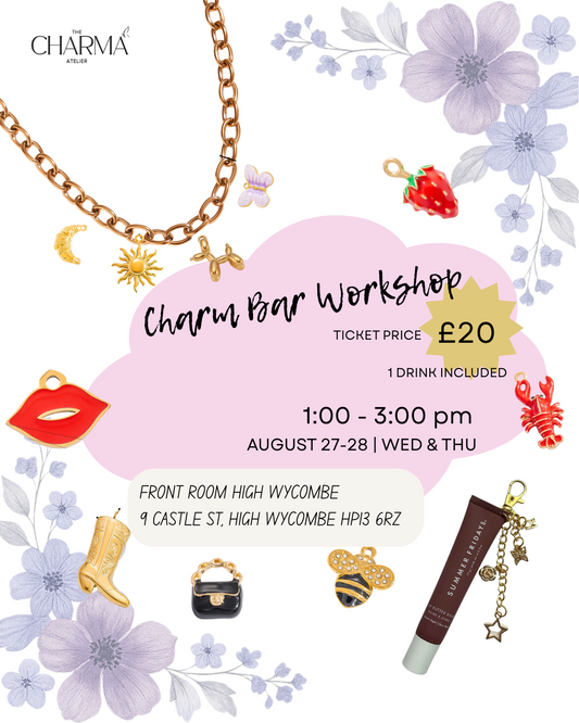 Charmbar Workshop at The Front Room High Wycombe (Ladies Only) by Charma Atelier