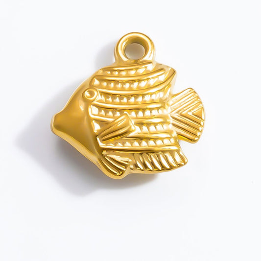 small gold fish charm